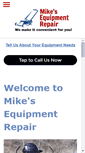 Mobile Screenshot of mikesequipmentrepair.net